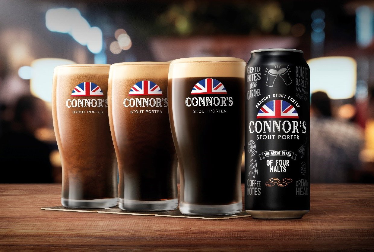 Newsroom » Connor’s Stout Porter the Great Draught Experience Now in
